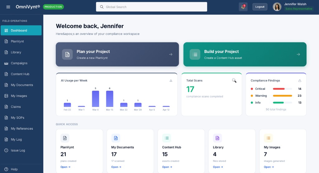 OmniVynt Dashboard
